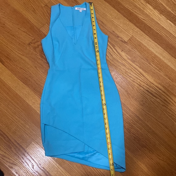 New Elizabeth and James Rosa Asymmetrical blue dress - Picture 8 of 10